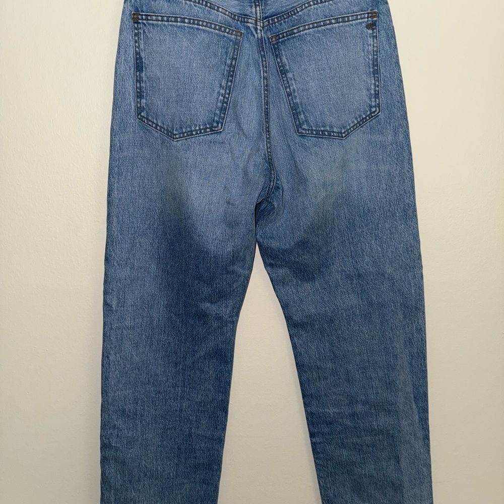 Madewell Curvy 90s Straight Jean — Enmore Wash, Size 26 - Picture 6 of 9